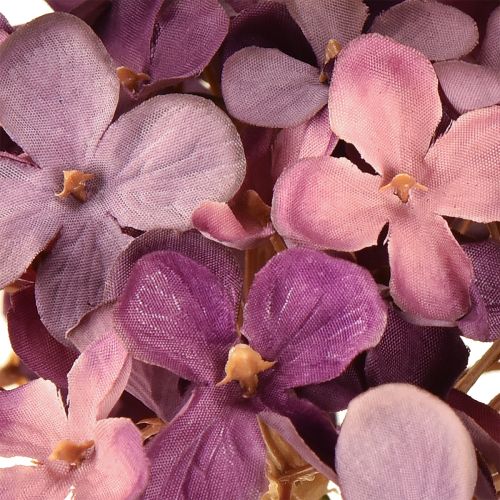 tételeket Műhortenzia lila művirágok hortenzia 34cm 2db