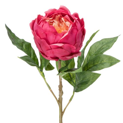 tételeket Műbőr pünkösdi rózsa, elegáns belső dekoráció, 58 cm