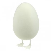 tételeket Dísztojás lábakkal Húsvéti tojásfehérje Asztali dekoráció Húsvéti figura H25cm
