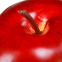 tételeket Deco alma piros Deco gyümölcs Ø8cm H9,5cm Piros Delicious 4db