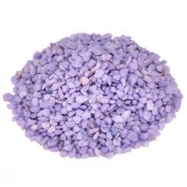 tételeket Dekoratív granulátum lila díszkövek lila 2mm - 3mm 2kg