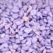 tételeket Dekoratív granulátum lila díszkövek lila 2mm - 3mm 2kg