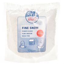 tételeket Dekoratív hó PE mesterséges finom fehér hóból 75g