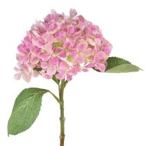 tételeket Hortenzia műrózsaszín művirág rózsaszín Ø15,5cm 45cm