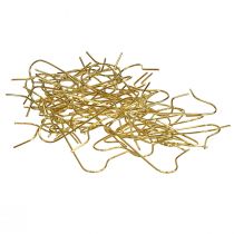 tételeket Golden Decoration Hooks csecsebecseakasztók, 50 db-os csomag - Elegáns akasztók karácsonyi csecsebecseihez és ünnepi díszekhez