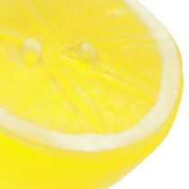 tételeket Citrom dekoratív citromfélék műsárga 5,5×4,5cm 36db