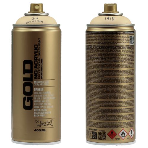 tételeket Spray Paint Spray Beige Montana Gold Latte Matt 400ml