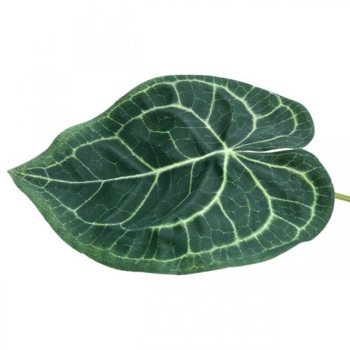 tételeket Artificial Anthurium Leaves Fake Plant Green 96cm