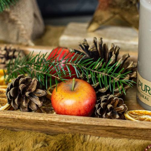 tételeket Gala Apple Red Art Dekoráció 12 Darabos Készlet 5cm - Realisztikus, Kiváló Minőségű, Megtévesztően Valódi