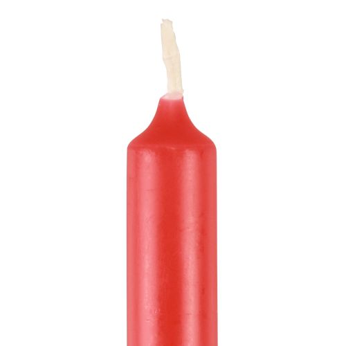 tételeket Fa gyertyák piros 20 db