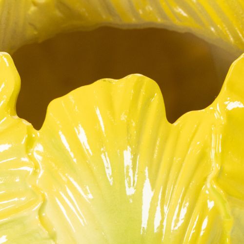 tételeket Virágváza feltűnő tulipán motívummal. Tökéletes nappali dekorációhoz. 16 cm, 2 darab.