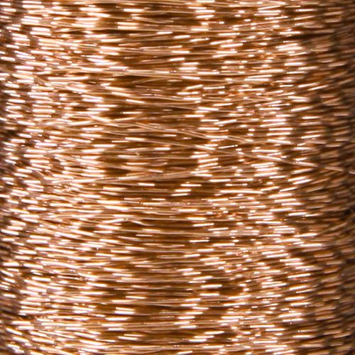 tételeket Húsleveseffekt drót 100g réz kézműveskedéshez, dekorációhoz és ékszerkészítéshez