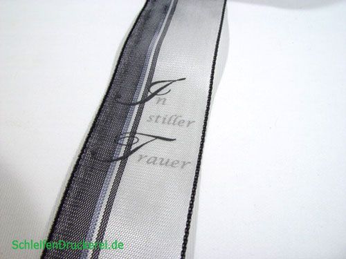 Floristik24 Gyászszalag Br: 40mm L: 20m