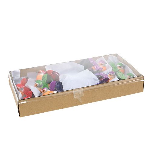 Floristik24 Díszmadár válogatott 12cm 9db