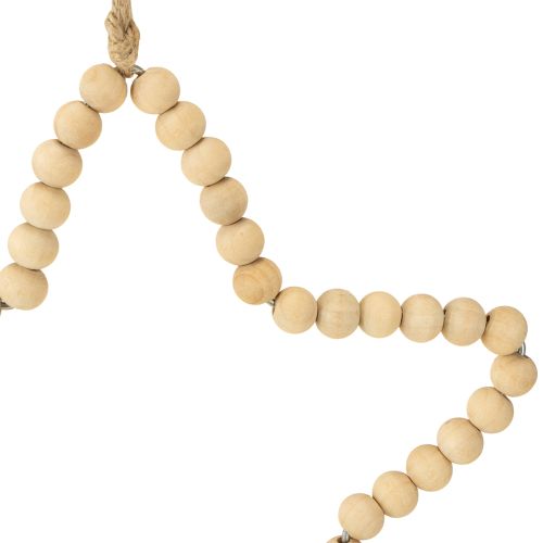 tételeket Dekoratív karácsonyi fagyöngyök szív csillagfa H16cm 3 db