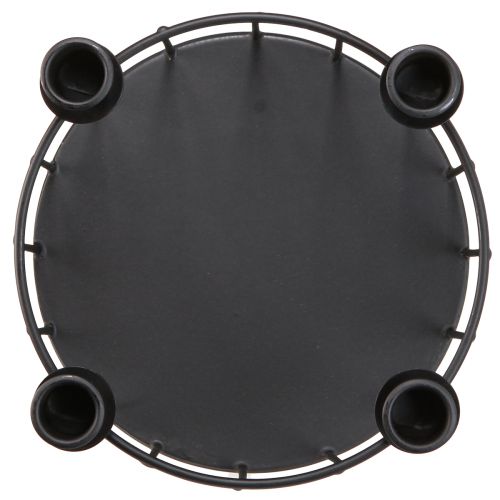 tételeket Drótkosár fém dekoratív kosárgyertyatartó fekete Ø23,5cm