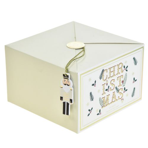 Floristik24 Három kanócú gyertya Karácsonyi illatos gyertya vaníliás üvegben Ø13cm