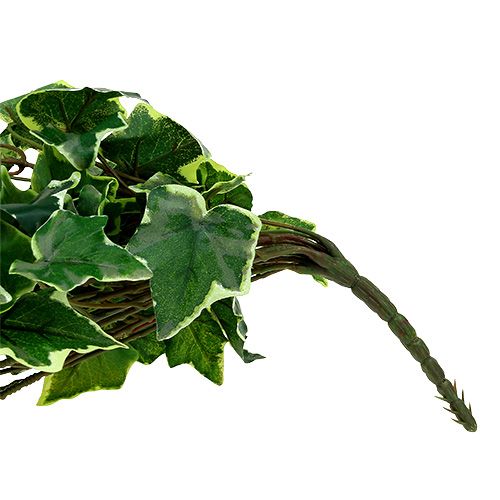 Floristik24 Ivy akasztó Real-Touch zöld-fehér 130cm