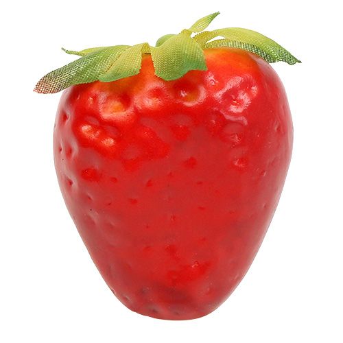 tételeket Mesterséges Eper Gyümölcs Piros Dekoráció 5cm 12 Darab