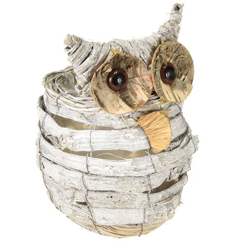 tételeket Bagoly ültetéshez fehér 23cm