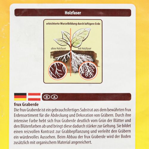 tételeket FRUX talaj sírföld (10 liter)