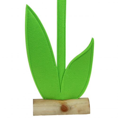 Floristik24 Rózsaszín filcvirág 120cm