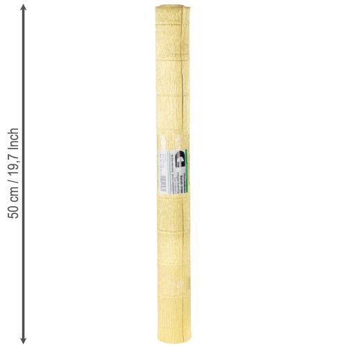 tételeket Virágüzlet Krepppapír Gold 50x250cm