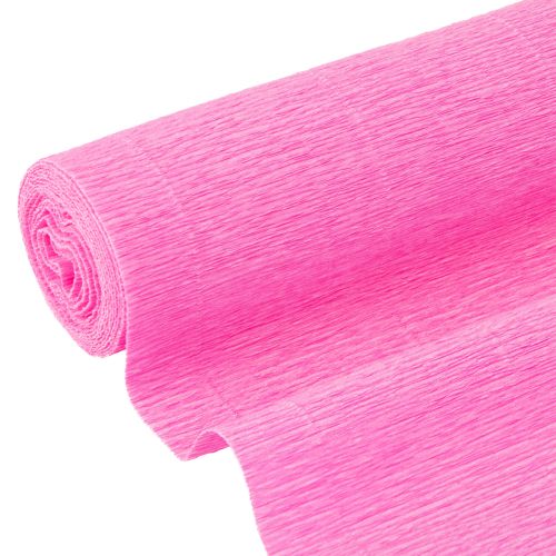 tételeket Virágkötő krepp papír világos rózsaszín 50x250cm