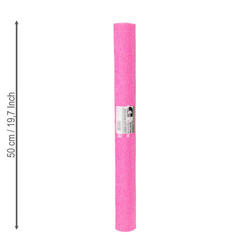 tételeket Virágkötő krepp papír világos rózsaszín 50x250cm