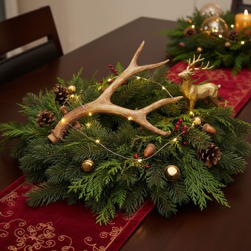 tételeket Műagacs, élethű, rusztikus, 32 cm