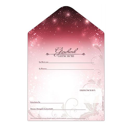 Floristik24 Ajándék utalvány Boldog karácsonyt 1p