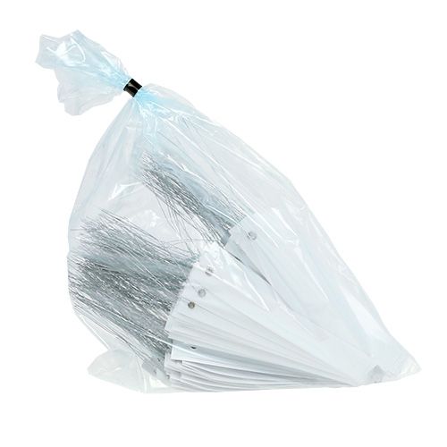 Floristik24 Felakasztható címkék fehér 20mm x 140mm 250db