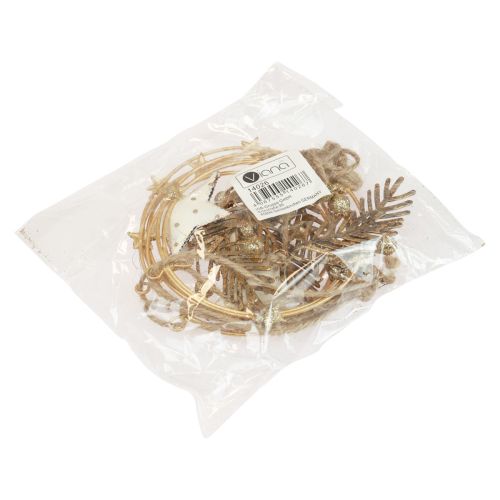 tételeket Függesztett dekoráció Karácsonyfa díszek csillag H38cm 3 db