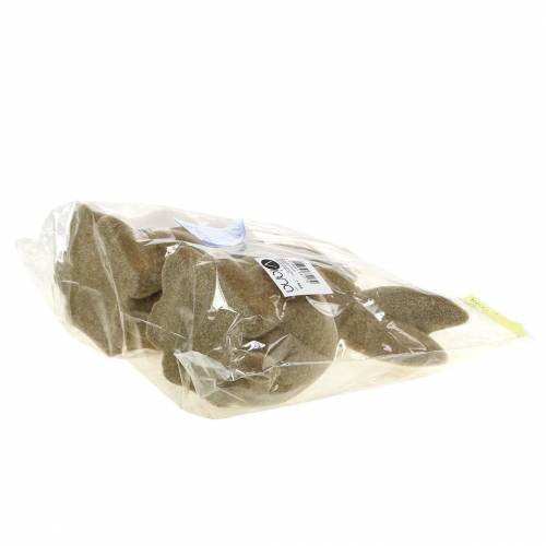 tételeket Húsvéti dekoráció nyuszi ülő bolyhos barna H19cm 2 db