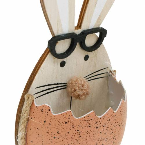 tételeket Fa nyúl tojásban, tavaszi dekoráció, szemüveges nyulak, húsvéti nyuszik 3db
