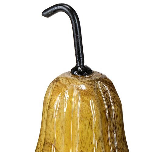 tételeket Fa körte körte fa dekoráció ősz piros sárga fehér 12×6cm 3 darab