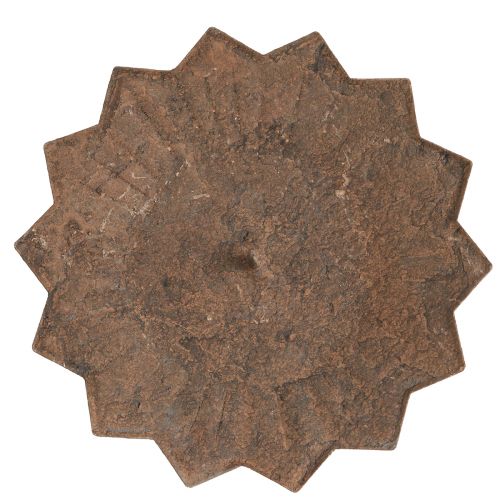 tételeket Ragasztható gyertyatartó Ø11cm M8cm rozsdahatású 4db