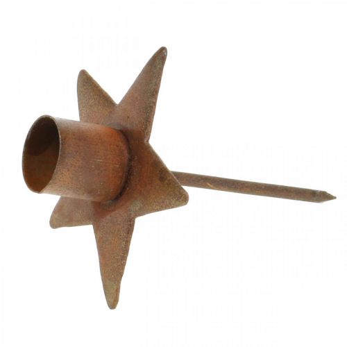 tételeket Gyertya dekoráció csillag alakú gyertyatartó rozsda ragasztására Ø5cm 4db