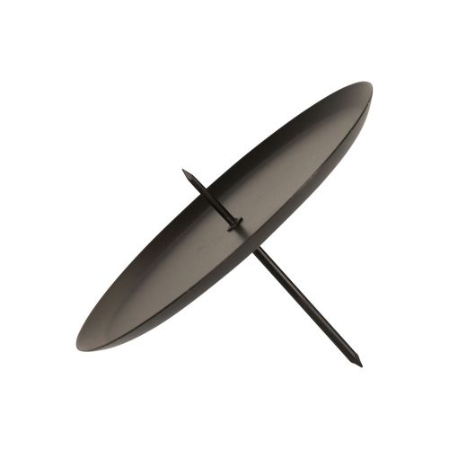 tételeket Dugaszolható gyertyatartó fekete Adventi gyertyatartó Ø6cm 4 db