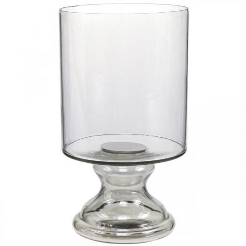 tételeket Szélfényű üveg gyertyaüveg színezett, átlátszó Ø20cm H36,5cm