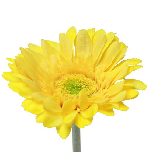 Művirágok Gerbera sárga 45cm