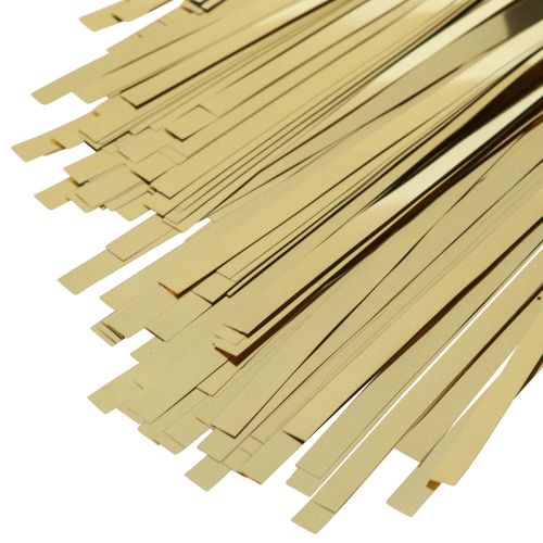 Floristik24 Tinsel Light Gold Tinsel Curtain Deco Gold 90×200cm 2db