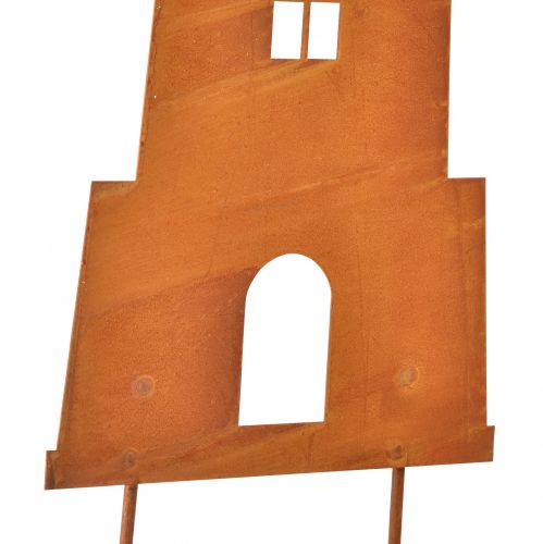 Floristik24 Világítótorony dekoráció tengeri dekoráció kerti dekoráció rozsda 60cm