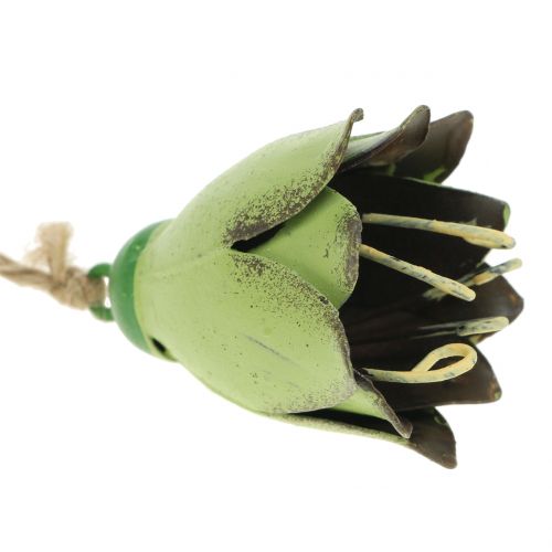 Floristik24 Deco fogas fém virágos tulipán 6cm 3db