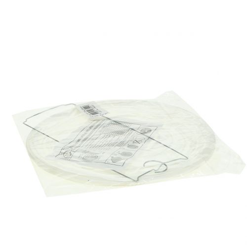 Floristik24 Papírlámpás fehér Ø20cm