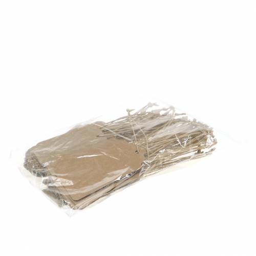 tételeket Ajándékcédula papírtábla 9,5/8cm 100 db