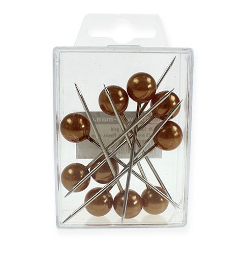 tételeket Pearl Head Pins Arany Ø15mm 75mm