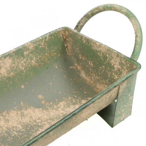 Floristik24 Ültető, dekoratív ereszcsatorna, antik megjelenésű virágláda L51cm