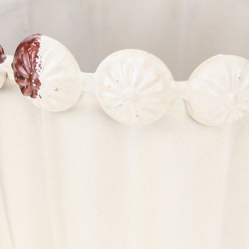 tételeket Kis dekoratív fém serlegváza vintage stílusban