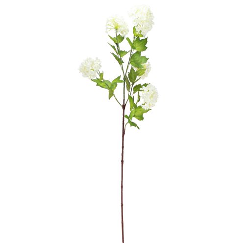 tételeket Hógolyó mesterséges viburnum ág fehér virágok 90 cm